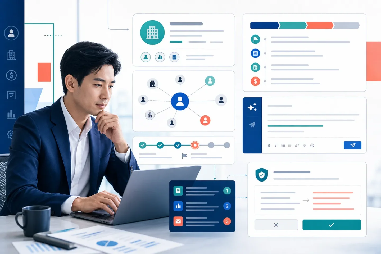 AI PM 面试精华:CRM 销售助手的上下文、写入与指标怎么答