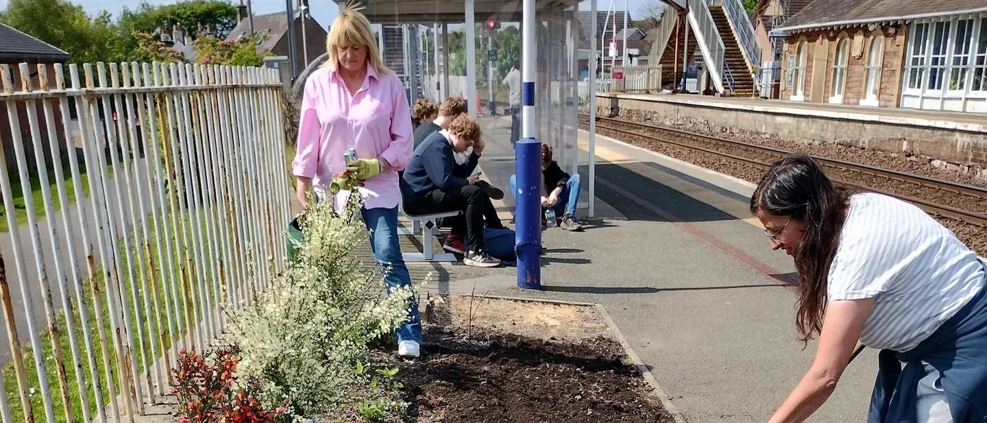 Volunteers replanted five neglected railway stations — one has won a new national award for it. Tonight, more than 450 people sleep on the Kop