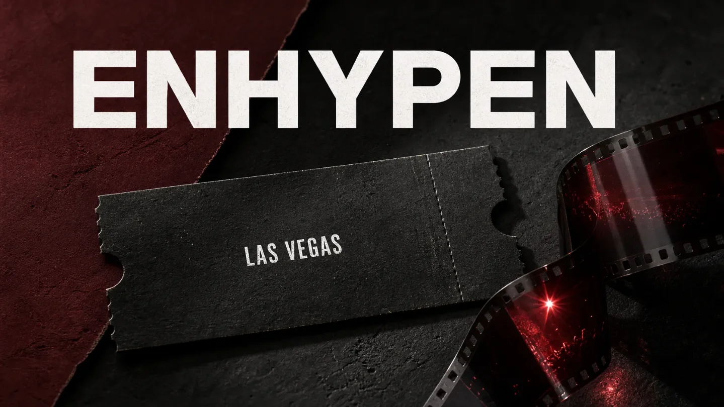 ENHYPEN posts three official updates around the August 1 BLOOD SAGA Las Vegas stop