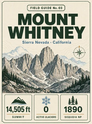 Mount Whitney — Peak Field Guide No. 03