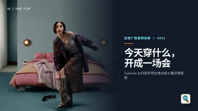 Zalando 2026秋冬广告：把今天穿什么拍成一场内心喜剧