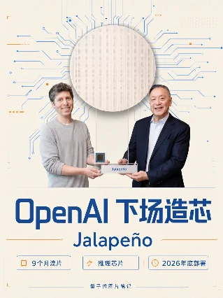 OpenAI下场造芯：Jalapeño