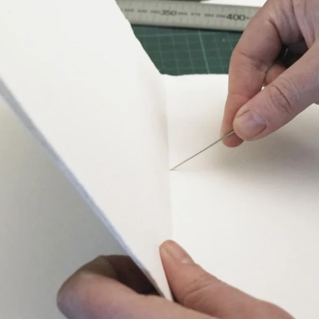 Make a Three-Hole Pamphlet-Stitch Booklet