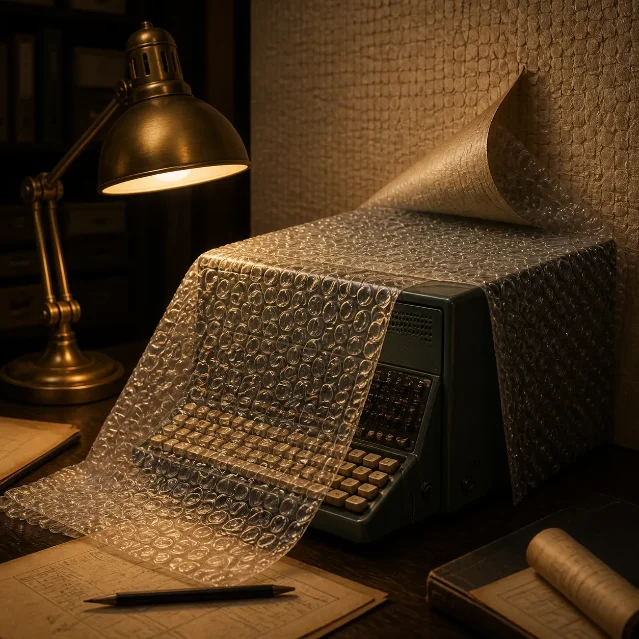 Bubble Wrap: The Wallpaper That Learned to Protect