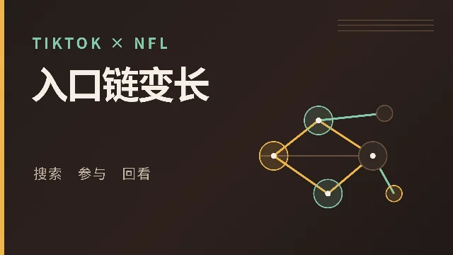算法快报 9.3｜TikTok与NFL续签：赛事内容接入搜索、任务和回看入口
