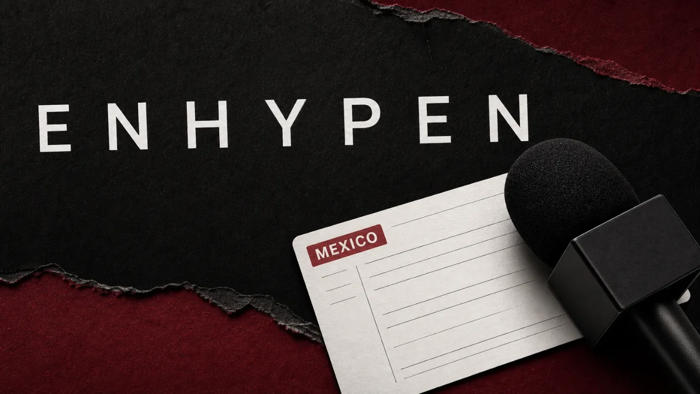 ENHYPEN retweets an exclusive Mexico interview for THE SIN : BLISS