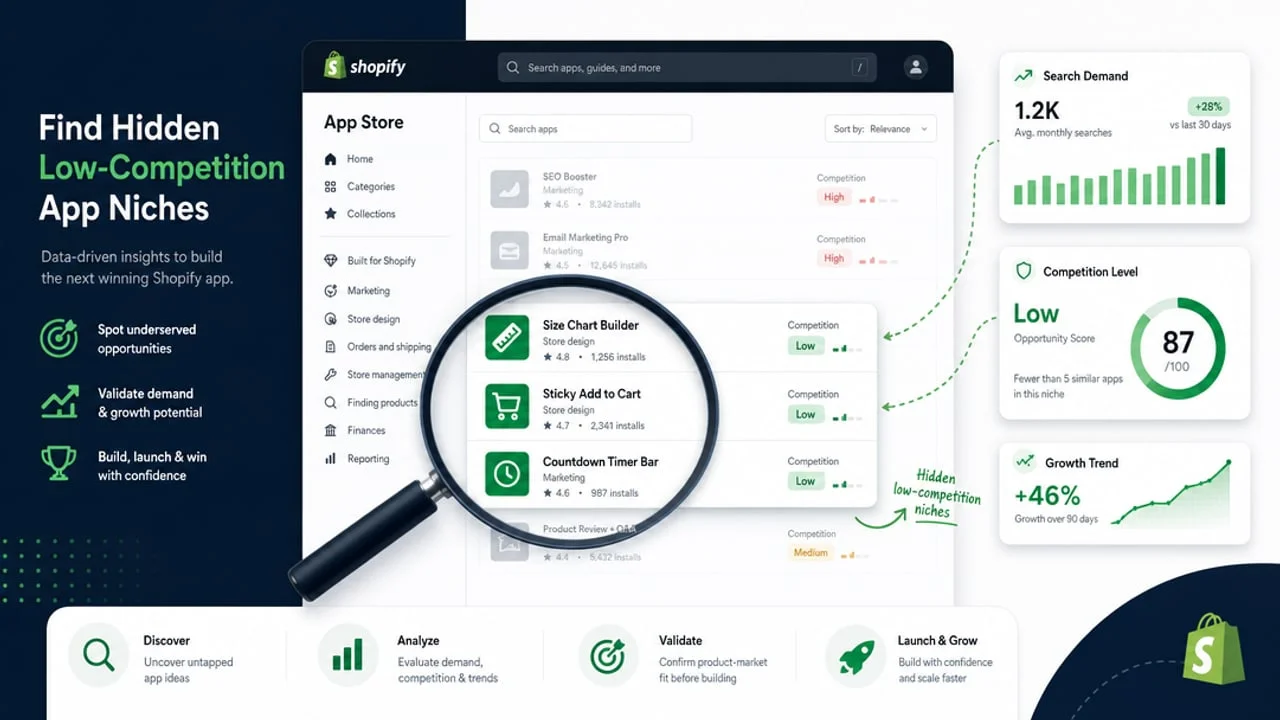 2026 周报 | Shopify App Store 5 个低竞争垂直切入点