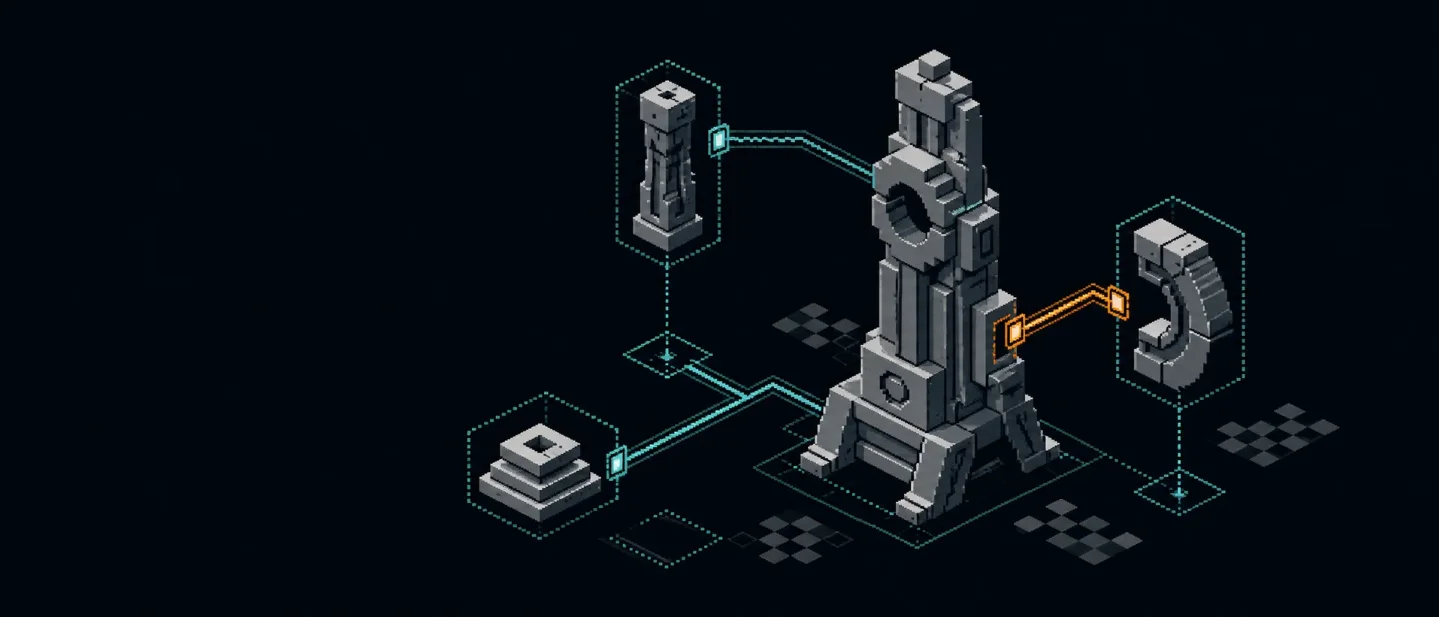aDSL makes 3D spatial relations executable, then lets the critic repair them