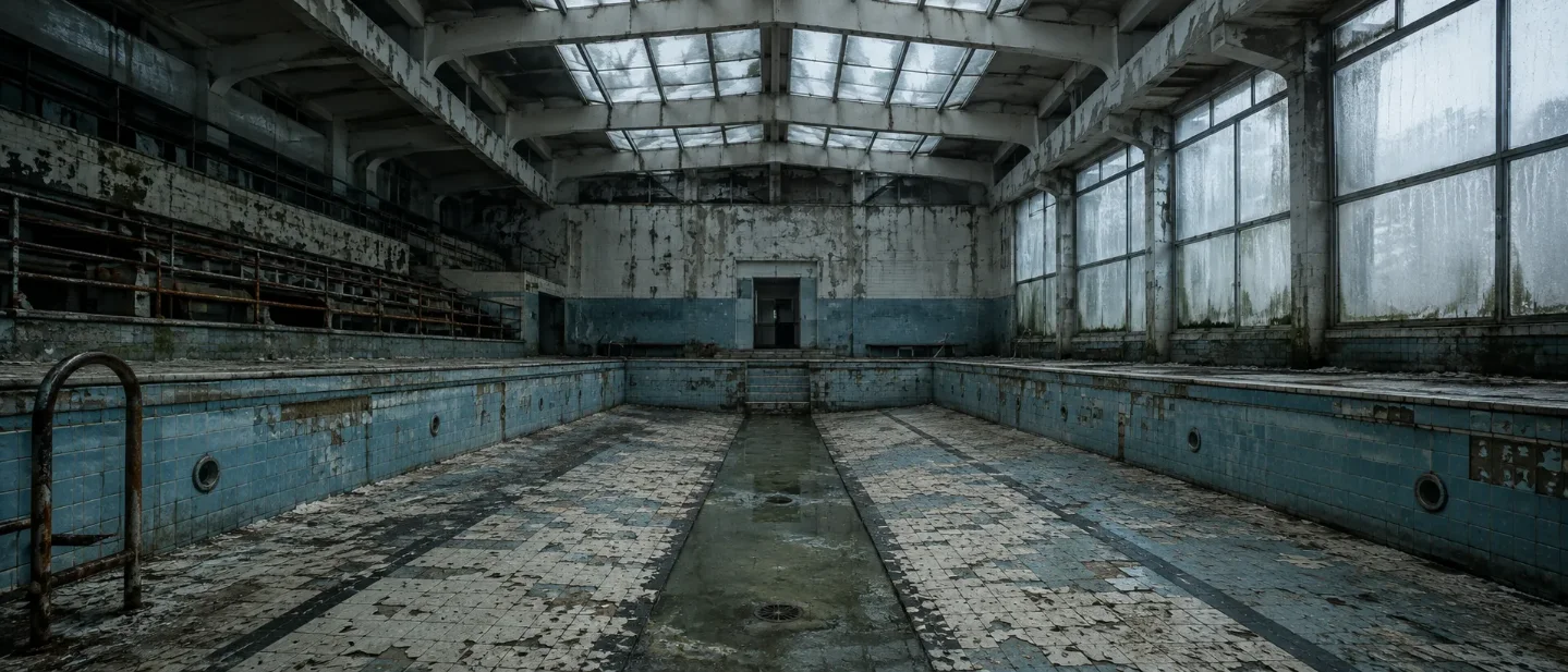 The Baths After the Water Receded