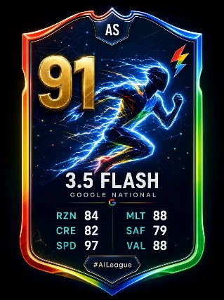 AIL Player Card #009 — Gemini 3.5 Flash: The Agentic Sprinter