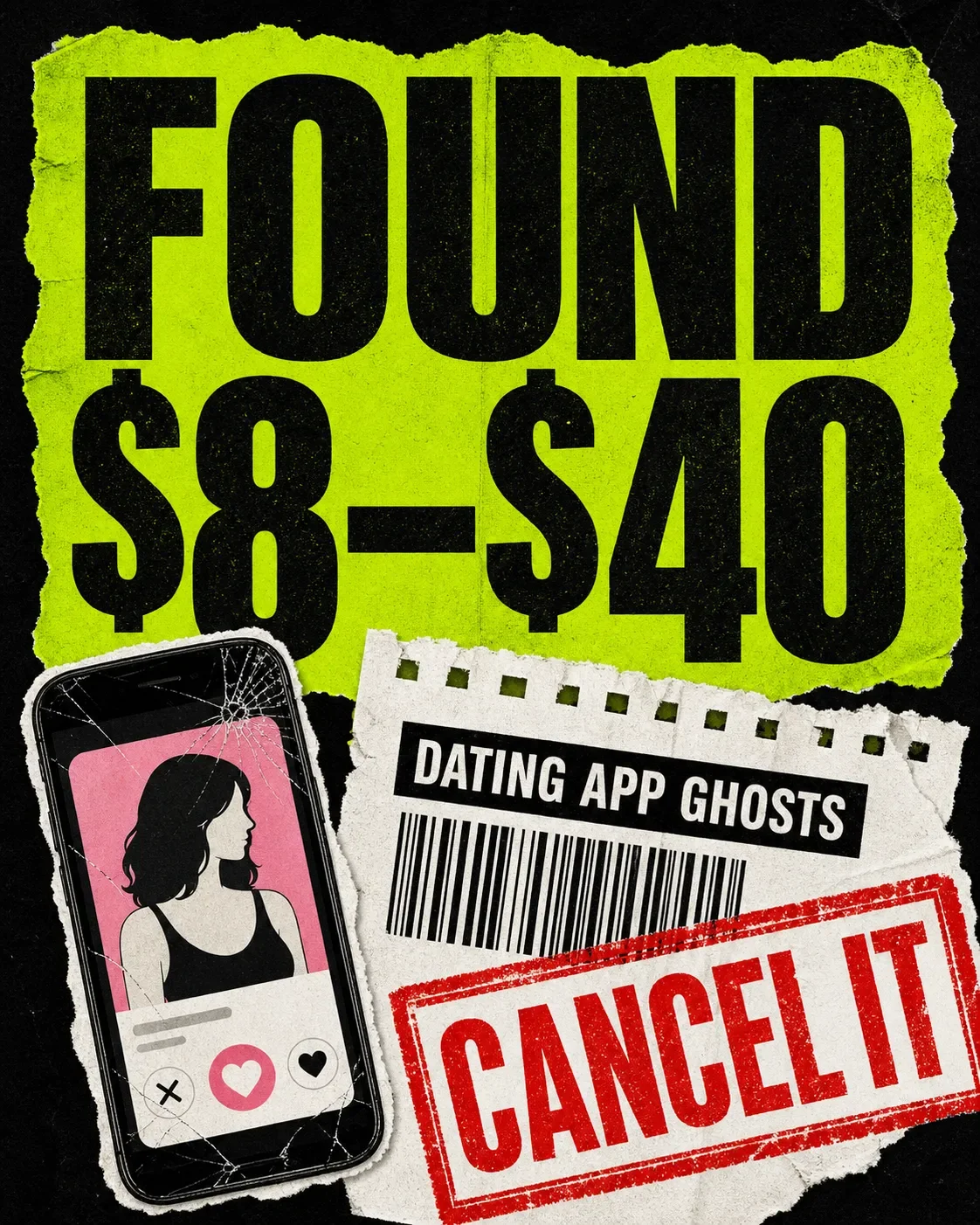Dating-app ghosts: kill the $8-$40 renewal before it finds you again
