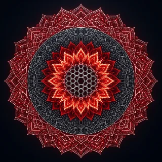 Mandala #3 — Li: Litio
