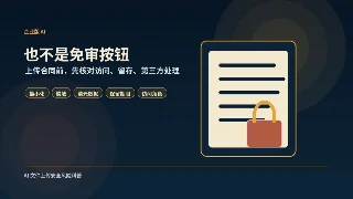 企业版 AI 也不是免审按钮