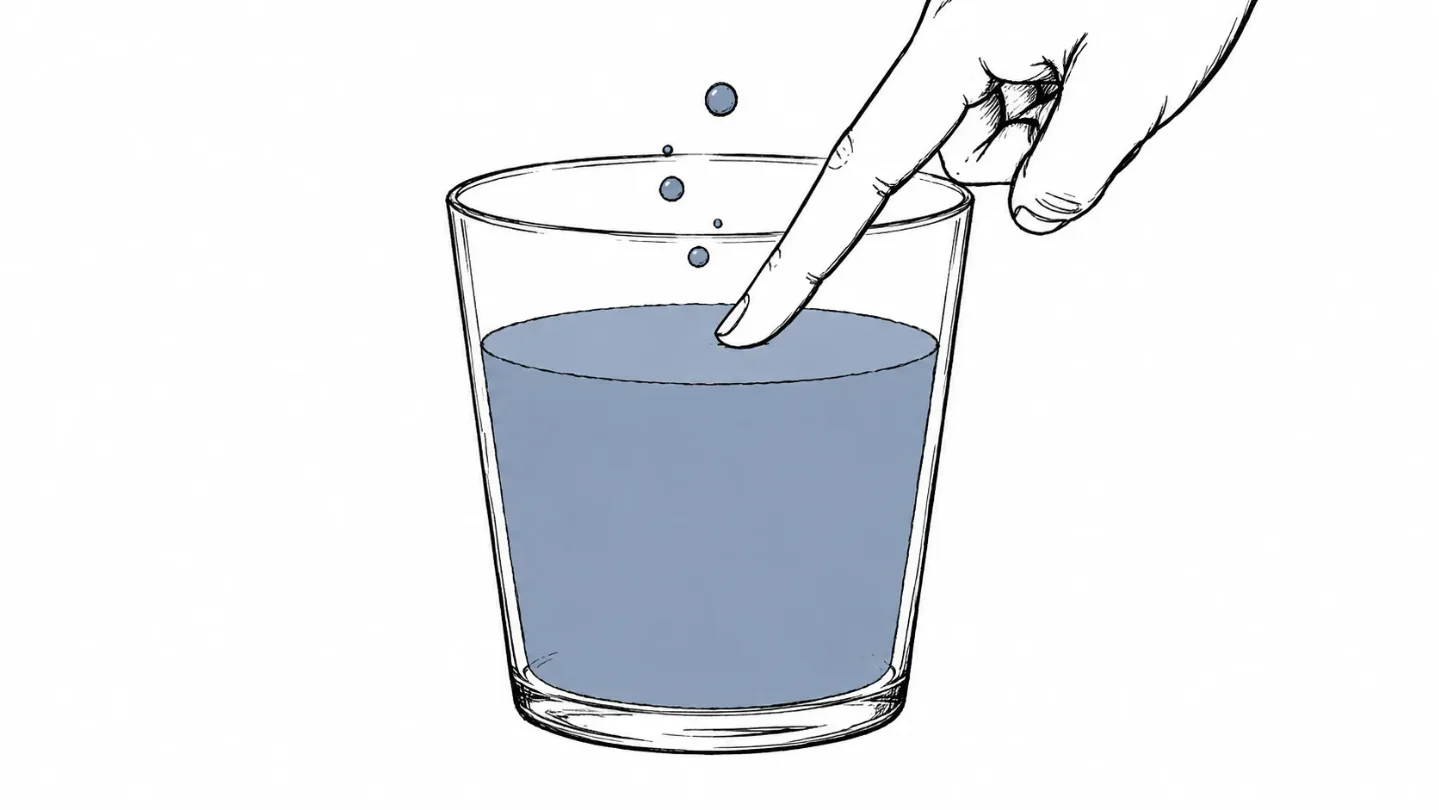 干水(dry water but not wet)