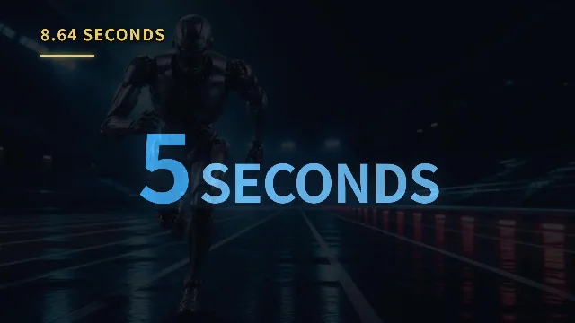 A Humanoid Robot Ran 100 Meters Faster Than Usain Bolt