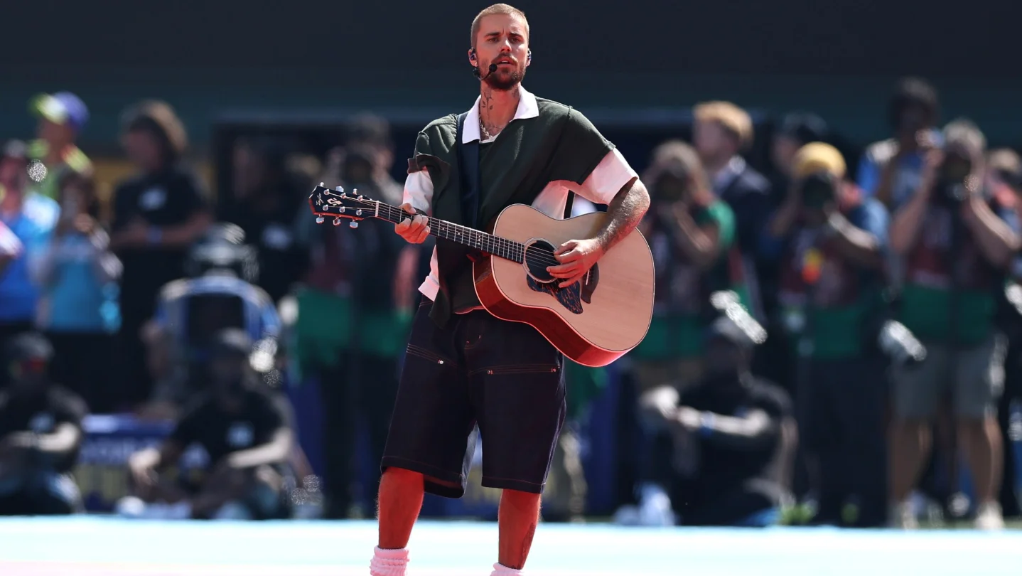 Justin Bieber's World Cup-worn SKYLRK sneakers sell for $26,400 at charity auction