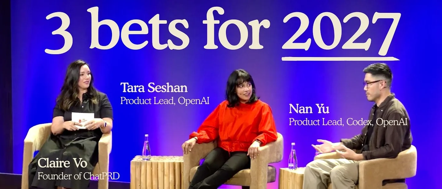 「每个 AI 产品都有两张脸」:OpenAI 的 Tara Seshan 与 Nan Yu 谈 toggle、Agent 与 2027 年的三个押注|Lenny's Podcast