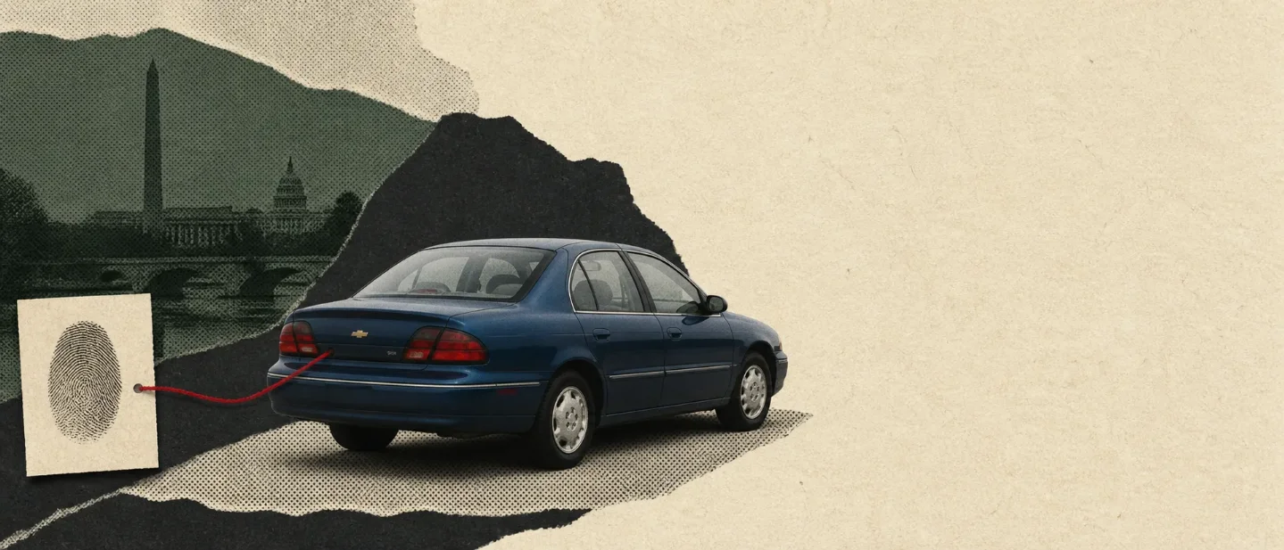 The D.C. sniper attacks: the fingerprint, the blue Caprice, and the 23-day hunt