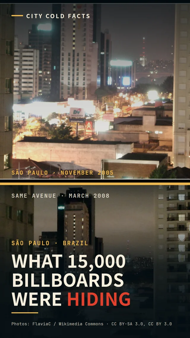 São Paulo: The City That Banned Billboards — And Found What They Were Hiding
