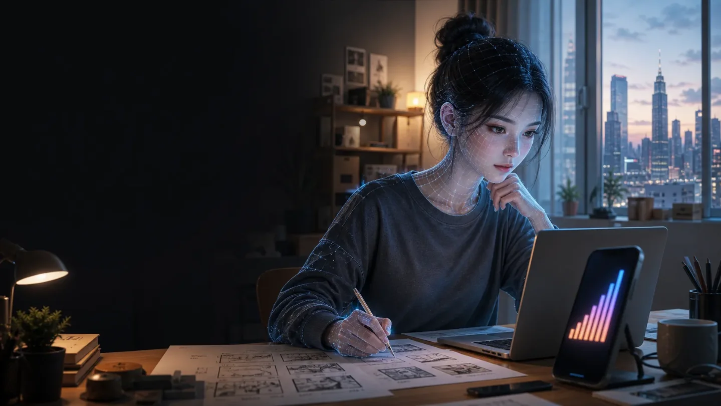 《被裁掉的女孩》爆到2亿播放,AI角色成了流量资产,但回款仍没有账本