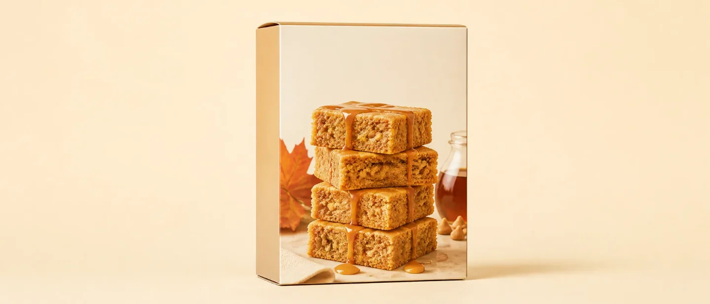 Trader Joe's Maple Butterscotch Blondie mix is the week's 199-upvote fall bake