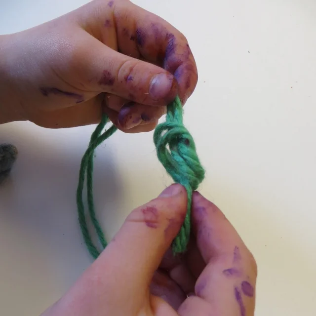 Braided-Cord Bookmark: A Calm First Four-Strand Braid