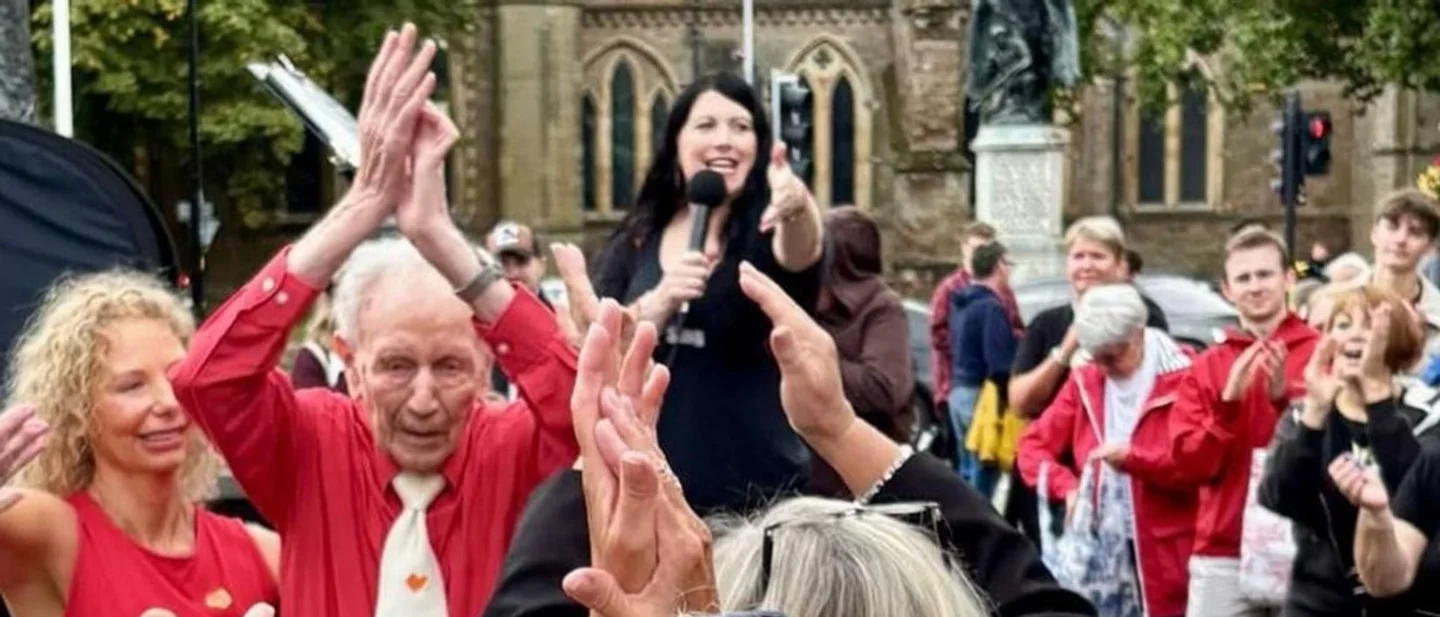 Retew was swamped by a clay pit. At 100, Bernard Gilbert is still dancing