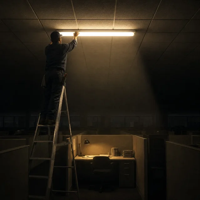 The Light Above Your Desk