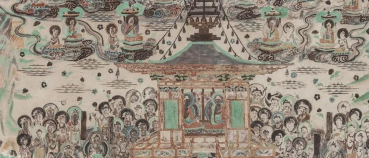 第23窟|一部《法华经》怎样在盛唐敦煌变成可行走的壁画长卷