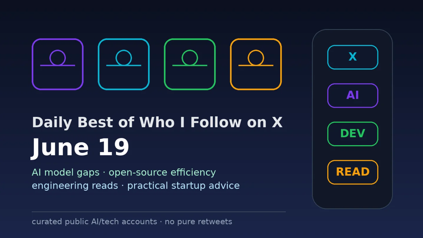 Best of your X follows: June 19