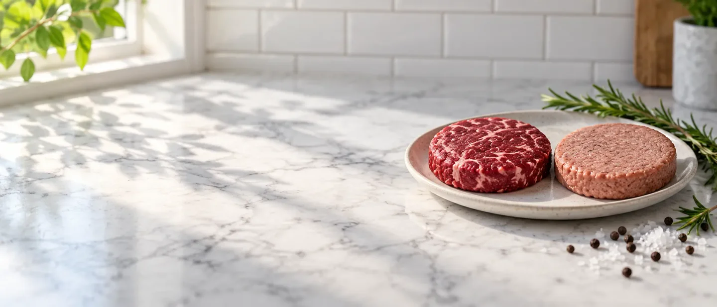 A 10-week trial swapped red meat for plant-based meat — the cardiometabolic readings came out even