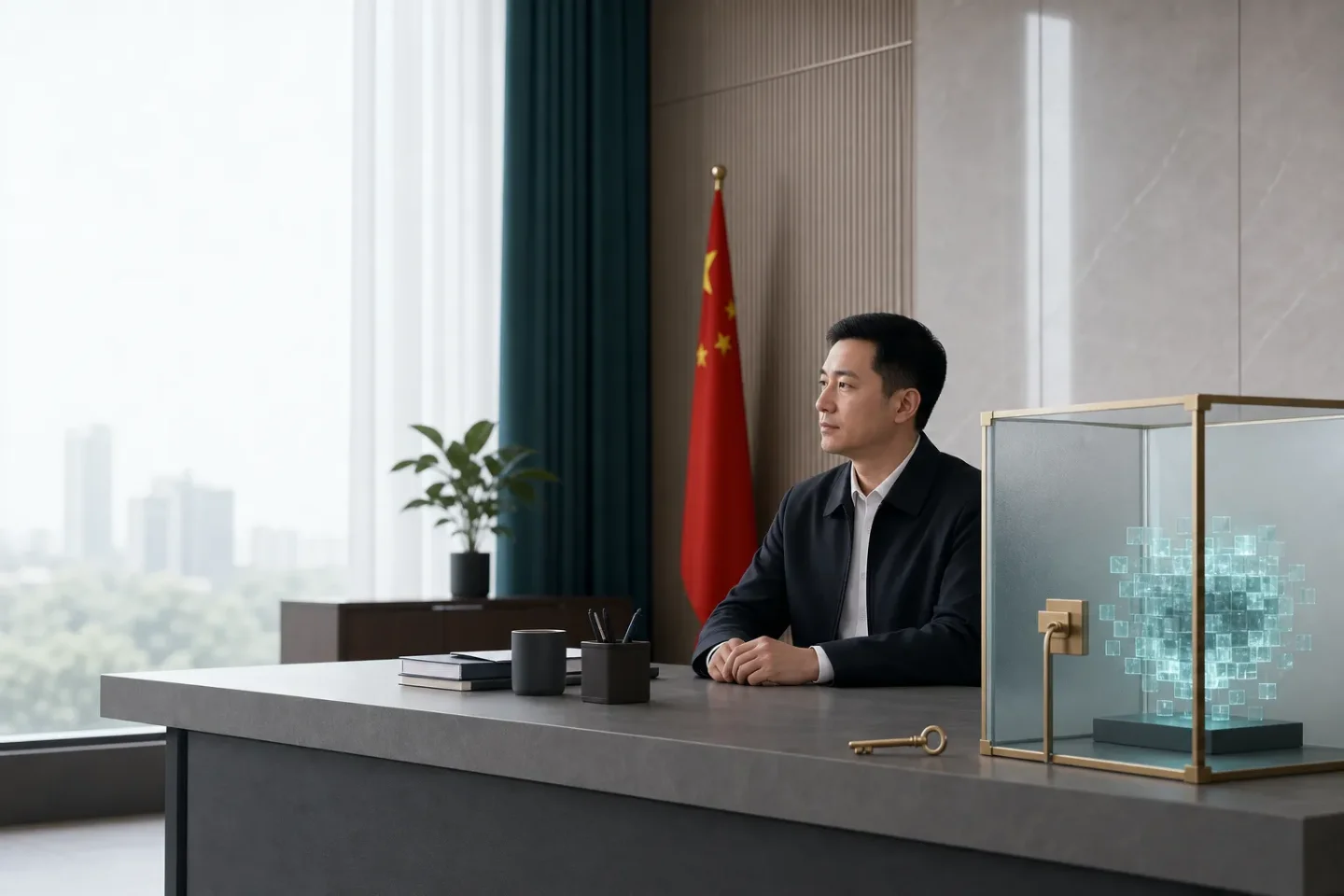 政府部门把AI接入办公前,先让个人资料看不见明文