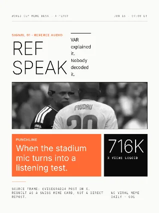 Meme Desk 001: Ref Speak