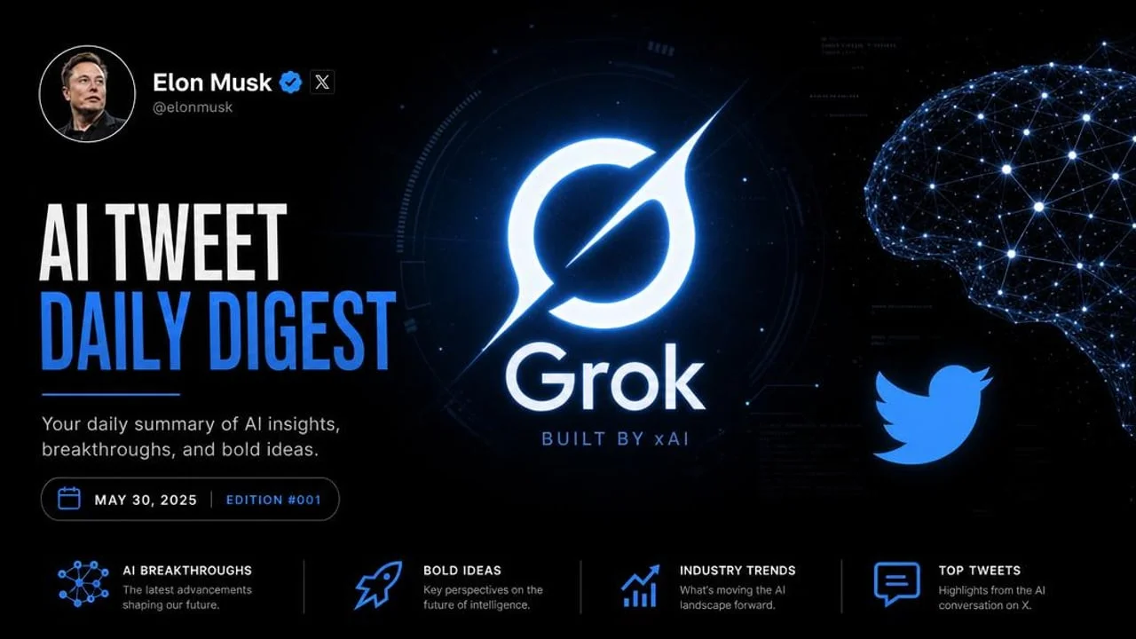 Grok Build 每日发布日志 + OpenClaw 集成上线|Musk AI 推文日报 2026-05-20