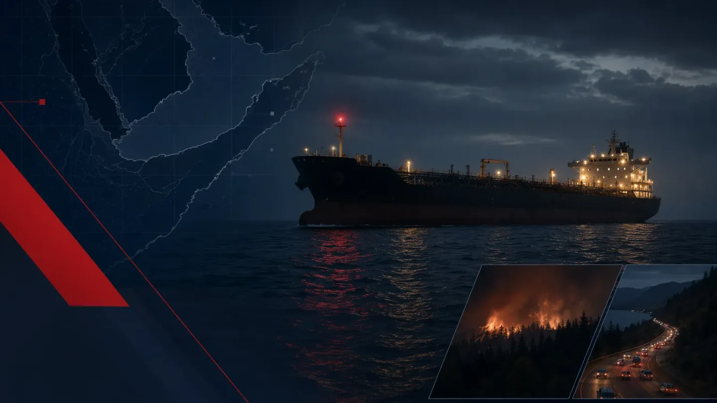 Live Briefing: Suspected Yemen tanker seizure, Boston Bar wildfire damage and Metro weather