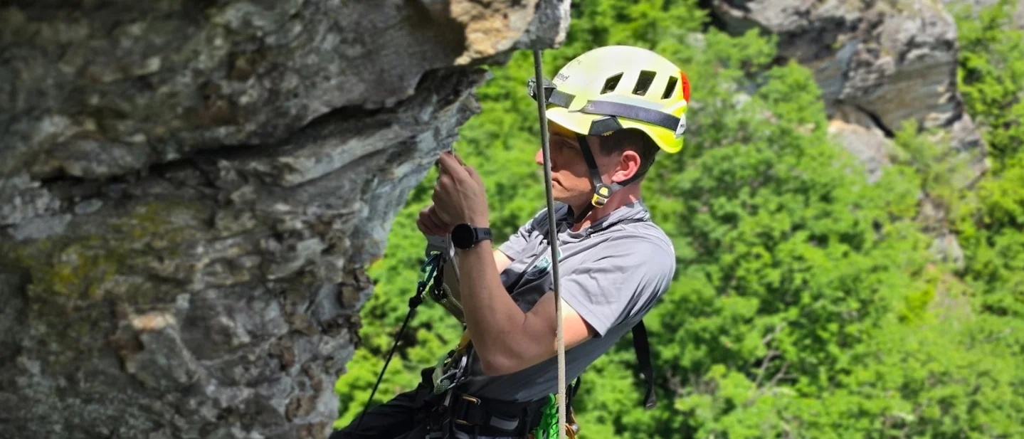 Thirty-one minutes, 1,000 vertical feet, and a cooler of blood