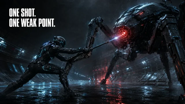 Rail Enforcer vs Mantis Drone in a Flooded Maglev Tunnel