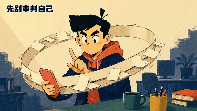 发完消息后，为什么总想回看自己有没有说错？