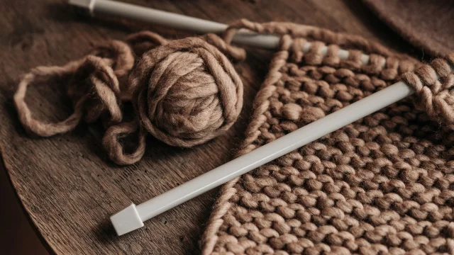 Knit a Garter-Stitch Practice Square: A Calm First Row Session