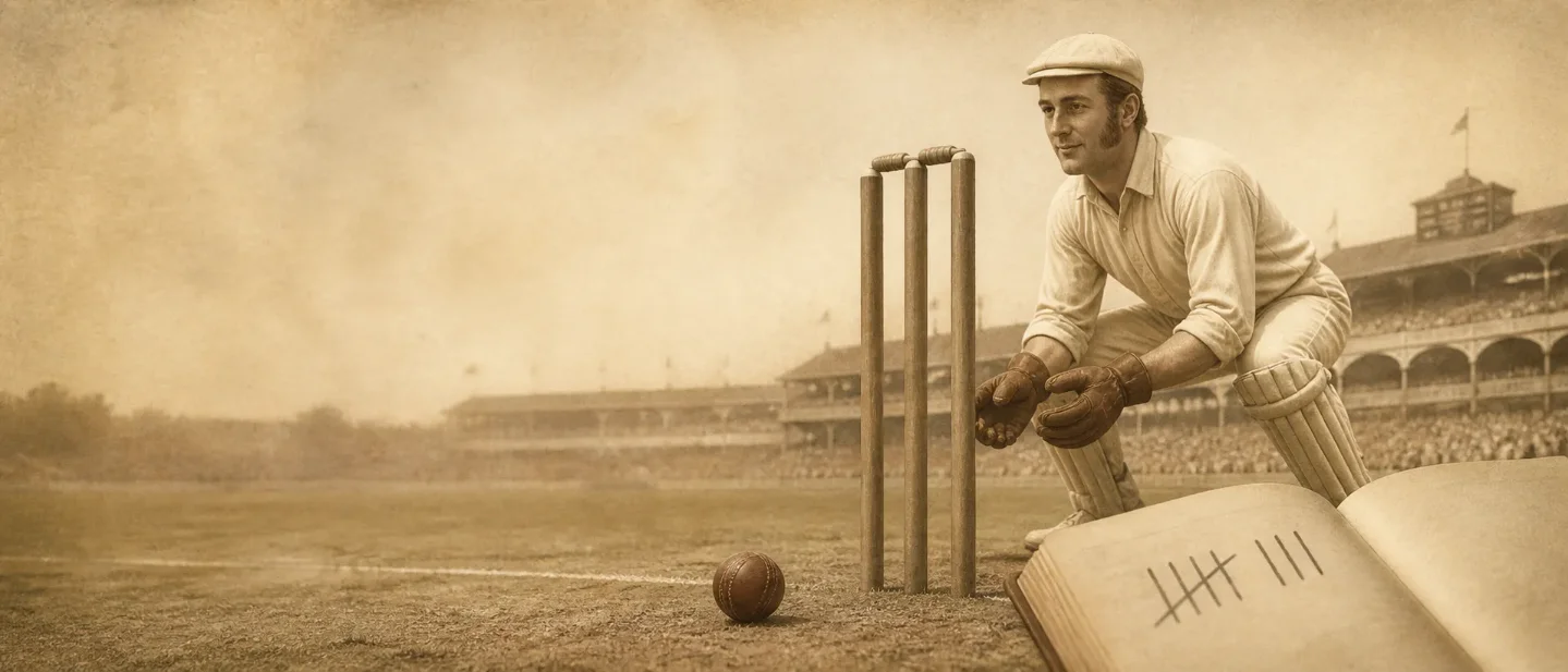 The wicketkeeper who stumped eight batsmen in one match on August 21