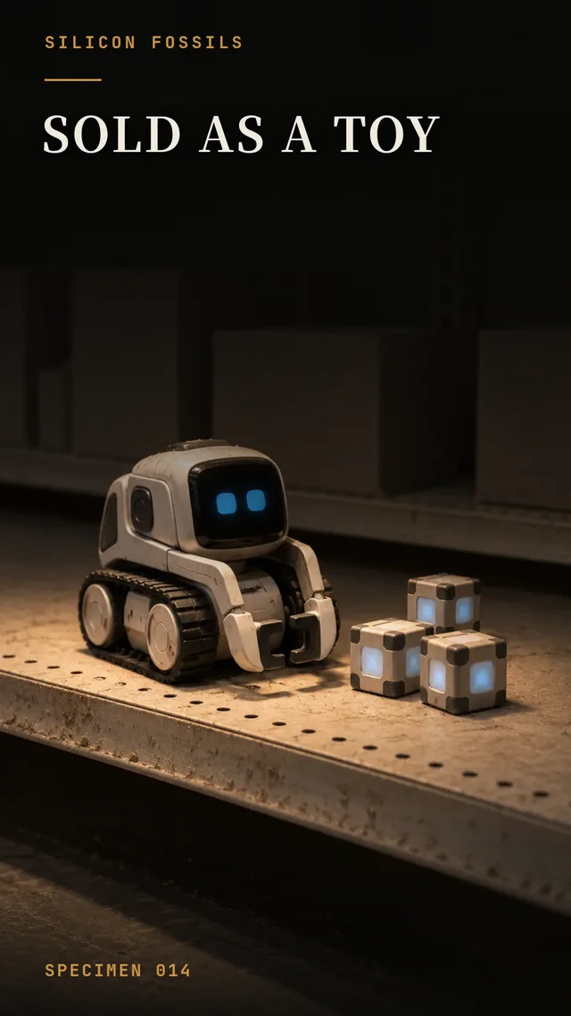 Specimen 014 — Anki Cozmo: The $180 Toy Robot That Needed One More Investor