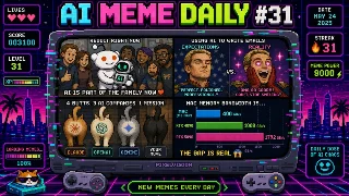 AI梗图精选 第31期 · Reddit用户聚会AI写真、教皇硬核开场、Claude限额秒叛逃