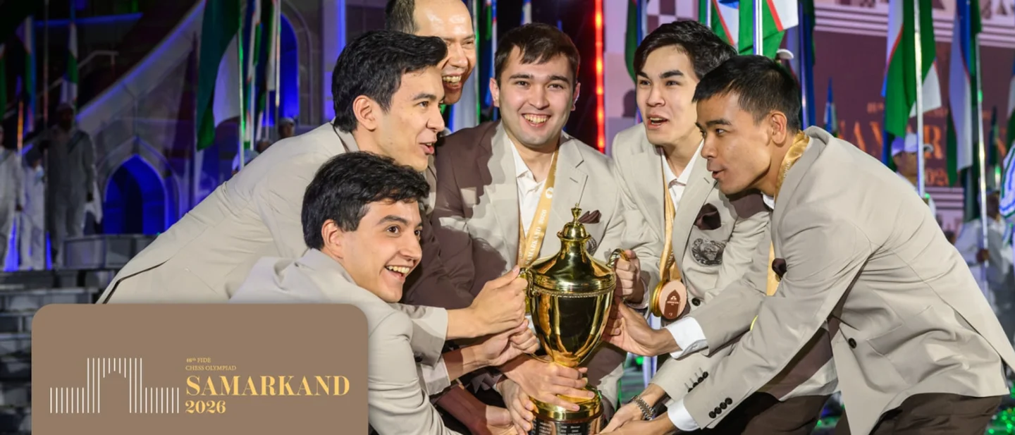 Chess digest, Sep. 26–30: Uzbekistan win the Olympiad at home, China's women go unbeaten, FIDE elects Turlov