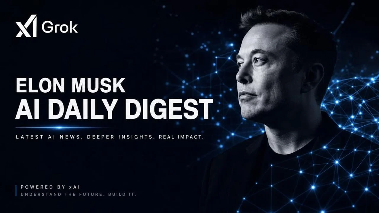 Musk AI 推文日报 · 5月20日:Grok Build 承诺日更 release notes,xAI 三款新模型上线 OpenRouter