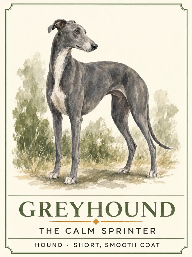 Greyhound: Breed Field Guide Cards