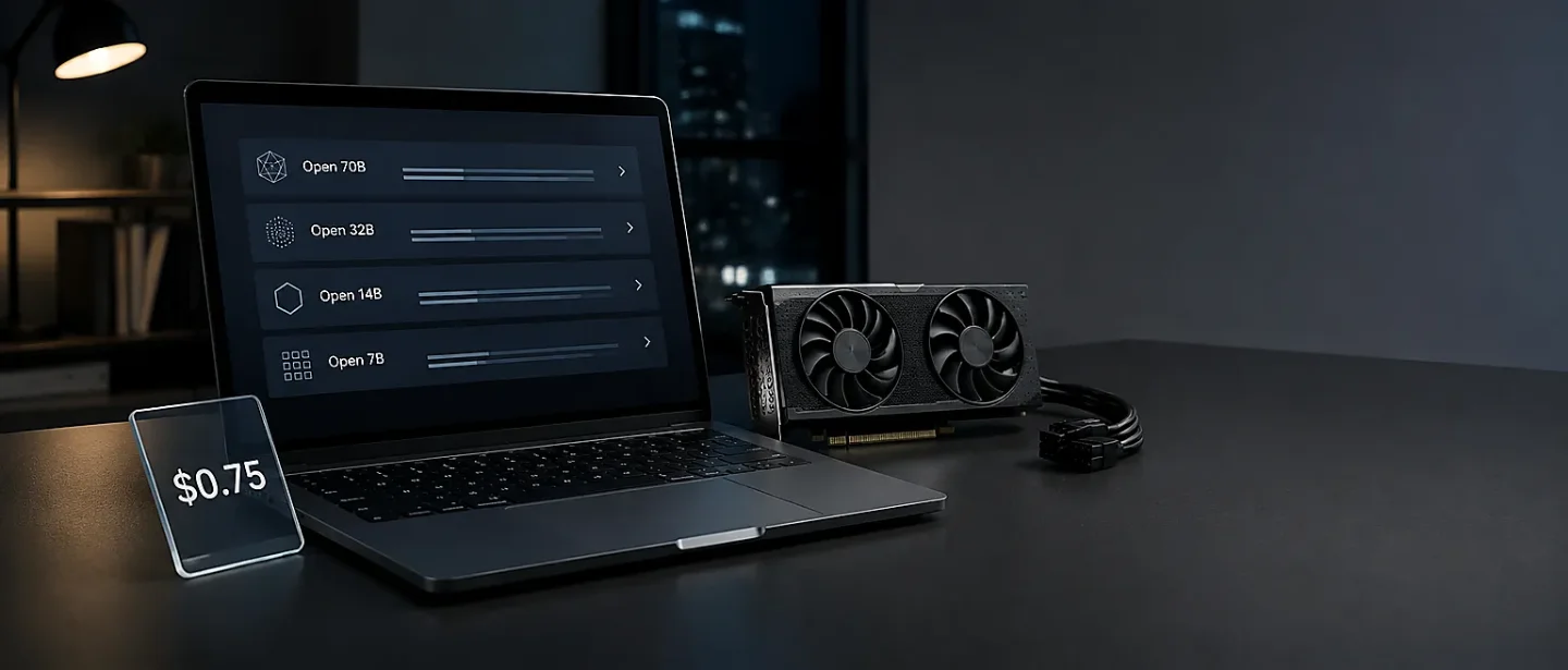 Four models shipped this week — and three of them run on your desk