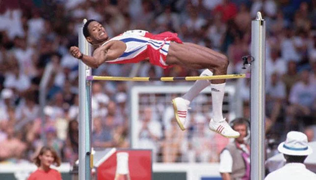 The high jump that finally cleared eight feet