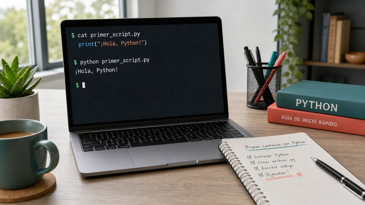 Semana 2 · Día 1: Primer contacto con Python