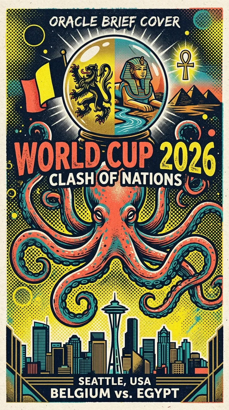 🐙 AI Paul Predicts: Belgium vs Egypt — World Cup 2026 Oracle Brief #11