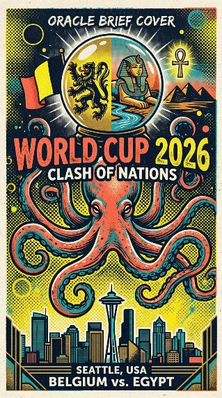 🐙 AI Paul Predicts: Belgium vs Egypt — World Cup 2026 Oracle Brief #11